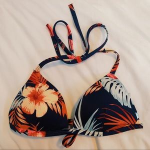 VS-PINK swim top! (navy bottoms sold separately)